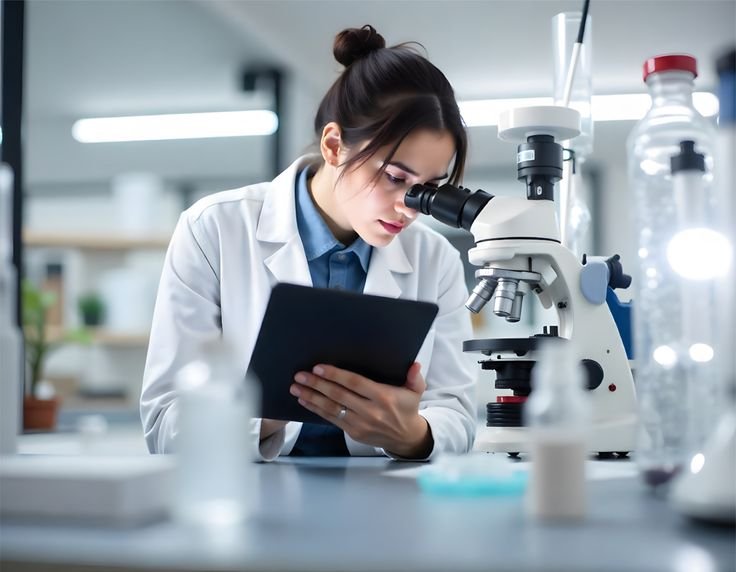 Scientifique en laboratoire